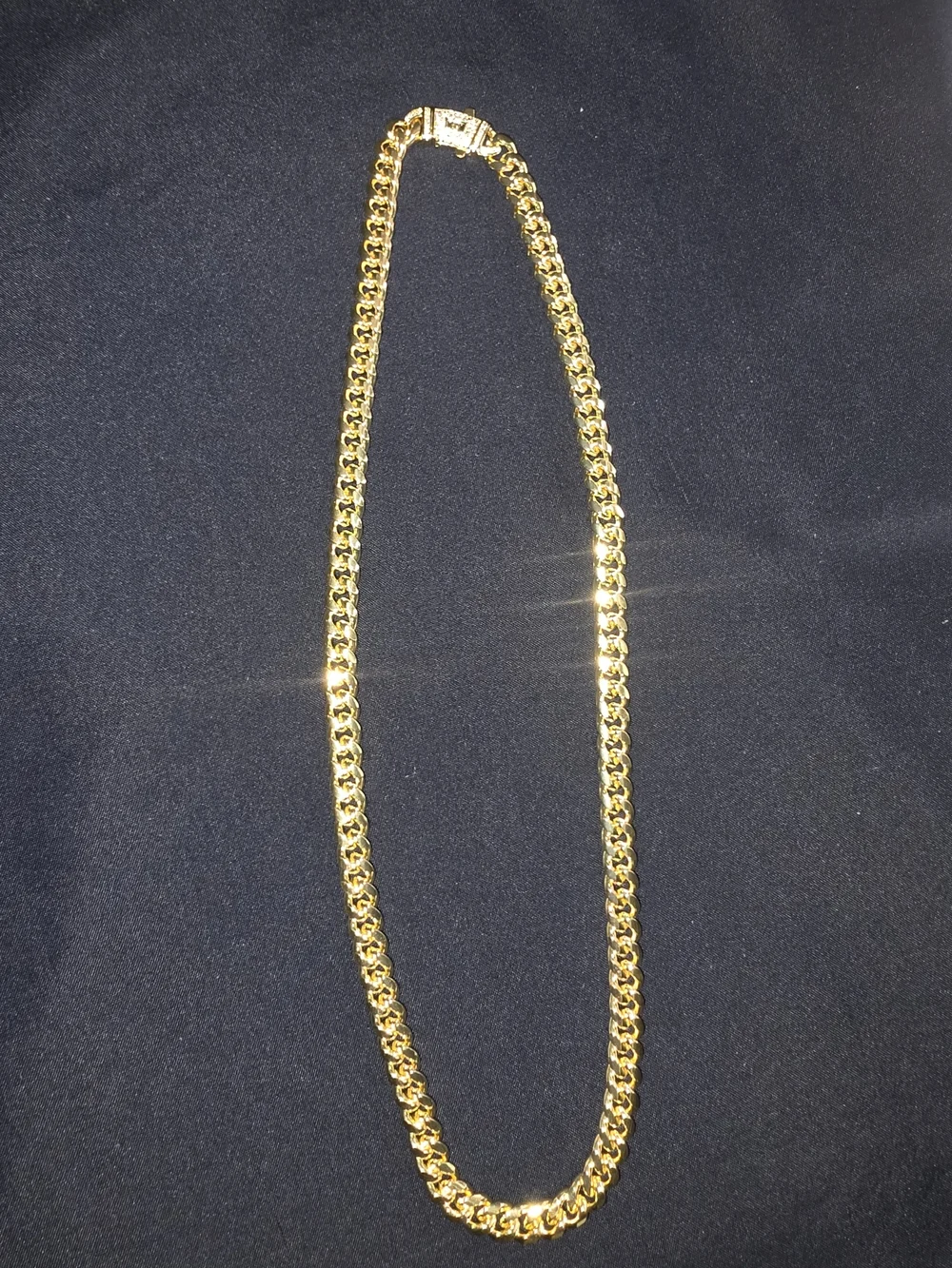 14k Monaco cuban link 20 Inch